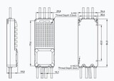 ESC регулятор мотора T-Motor V80A 6-14S PWM/CAN