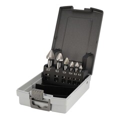 Набор зенковок 60° 6,3-20,5мм DIN334C 3z HSSE-Co5 6шт H-Tools 896806EHT
