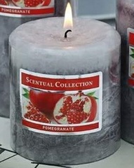 Ətirli şam \ Ароматные свечи \ Scented candles Pomegranate