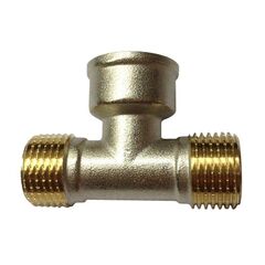 Тройник лат.никел. DN20 шт-м-шт