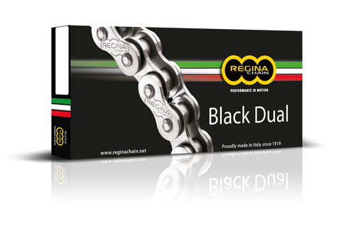 520ZRA-116 Цепь для мотоцикла  520 / 116 (135ZRA/1015), REGINA BLACK DUAL