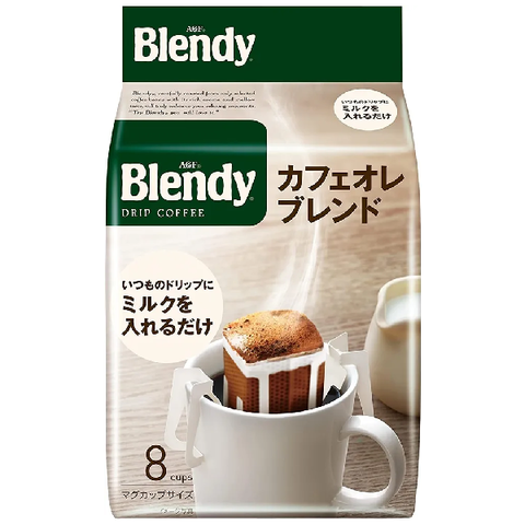 Кофе натуральный, фильтр-пакеты AGF Blendy Mild OLE 8 фильтров, 56 гр.