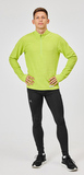Мужская Флисовая Толстовка Nordski Pro Energy Lime Green