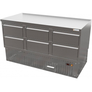 Стол холодильный Gastrolux СОН3-147/6Я/S