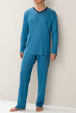 Легкая голубая пижама Zimmerli