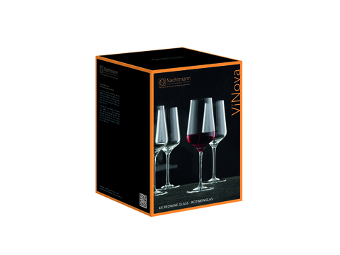 Набор из 4-х бокалов для вина Red Wine 840 мл, артикул 98072. Серия ViNova