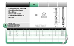 Метчик М10х1,5 (Комбинированный) HSS 6h(2N) 80мм a=8,0 Bucovice(CzTool) 133100
