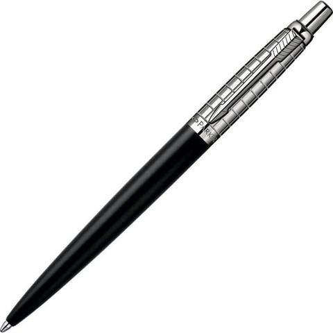 Ручка шариковая Parker Jotter Premium K172 Satin Black SS Chiseled (S0908860)
