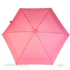 Мини зонтик Три Слона L-5605 с плоской ручкой розовый