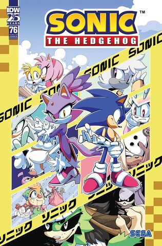 Sonic The Hedgehog Vol 3 #76 (Cover B)