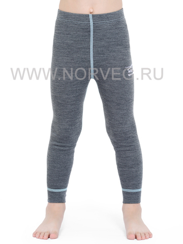 Терморейтузы из шерсти мериноса Norveg Soft Grey детские