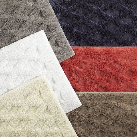 Коврик для ванной 61х99 Kassatex Diamond Paprika