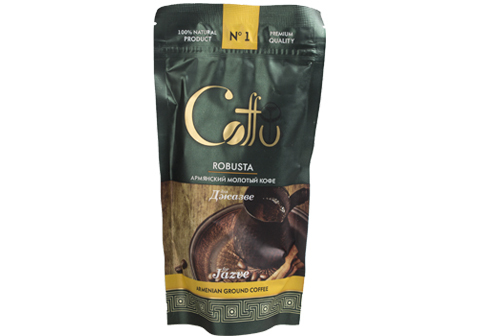 Кофе молотый Coffu робуста, 100г