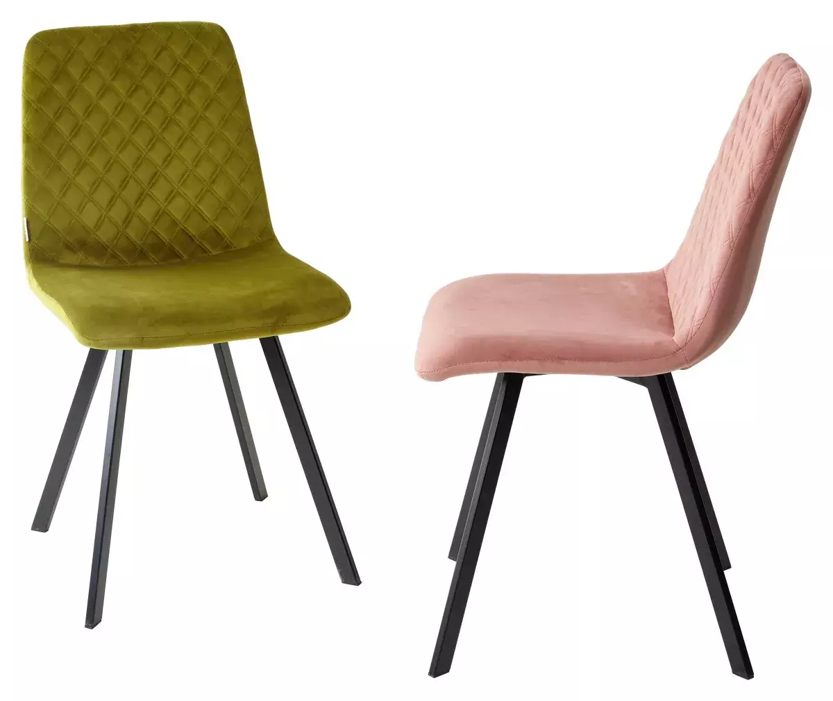 Стул DAIQUIRI BLUVEL-75 OLIVA, велюр М-City