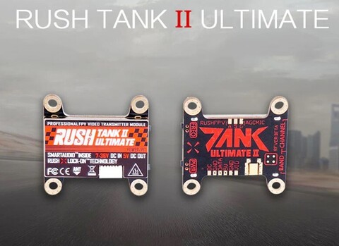 Видеопередатчик FPV RUSHFPV TANK II ULTIMATE VTX 5.8ГГц 800 мВт
