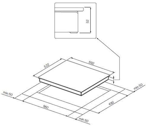 Cтеклокерамическая варочная панель Graude EK 60.2