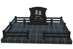 Готовое ритуальное сооружение 3,0м*2,4м (под ключ)