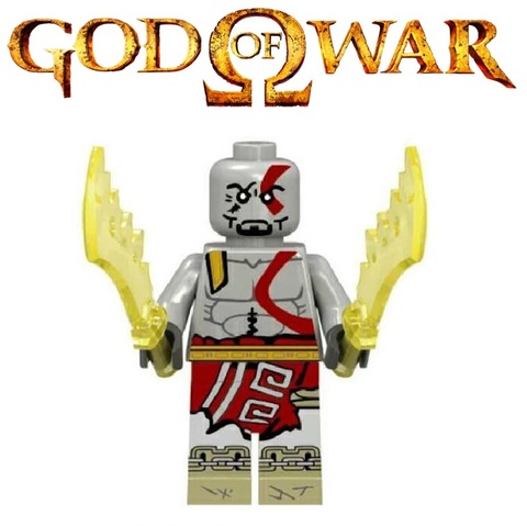 Бог Войны минифигурка Кратос — God of War minifigure Kratos