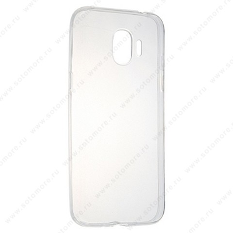 Накладка силиконовая ультра-тонкая для Samsung Galaxy J2 J250 2018/ J2 Prime 2018 прозрачная