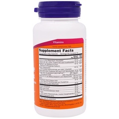 Now Foods, Кофермент B-Complex, 60 растительных капсул