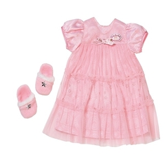 Одежда для куклы Baby Annabell Бэби Аннабель Спокойной ночи (платье и тапочки)