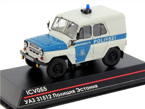 UAZ-31512 Estonian Police Vanalinna Politsei 1:43 ICV055