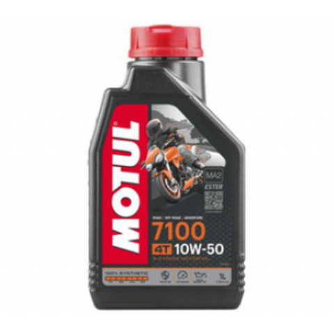 10W-50 Моторное синтетическое масло Motul 7100 4T 1L 112155