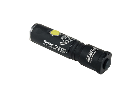 Фонарь светодиодный тактический Armytek Partner C1 Pro v3, 800 лм, 1-CR123A