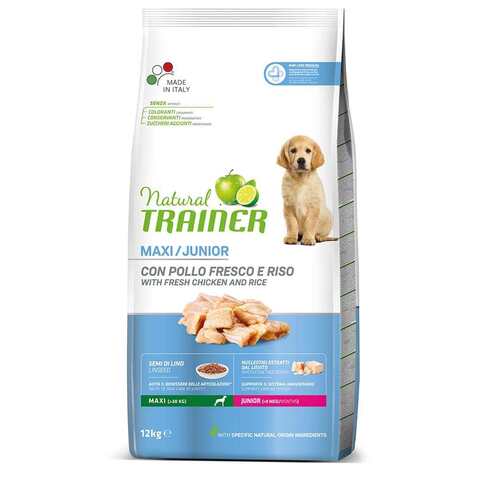 Trainer Natural Maxi Junior сухой корм для юниоров крупных пород от 8 мес до 2 лет 12 кг