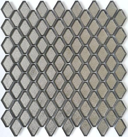 Мозаика LeeDo: Alchimia - Diamanti d'argento 28,2x31x0,6 см (чип 24x42x6 мм)