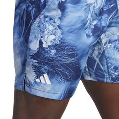 Теннисные шорты Adidas Melbourne Ergo Tennis Graphic Shorts - multicolor/victory blue/white