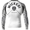 Рашгард Wicked One Skull White