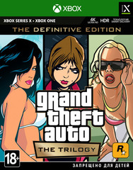 Grand Theft Auto: The Trilogy. The Definitive Edition (диск для Xbox One/Series X, интерфейс и субтитры на русском языке)