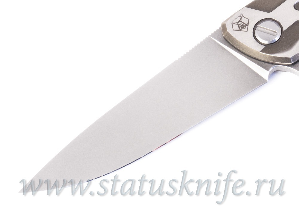 Нож Широгоров Flipper 95 М390 Т узор Дуо Тон