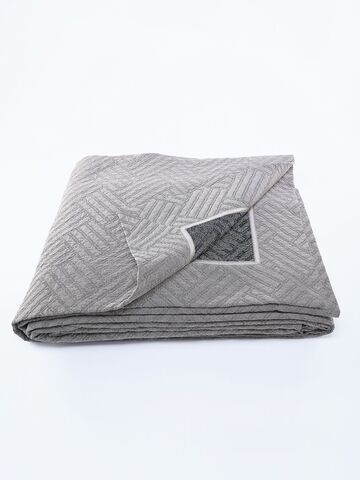 Покрывало 240x260 Claire Batiste Tilt бежево-коричневое