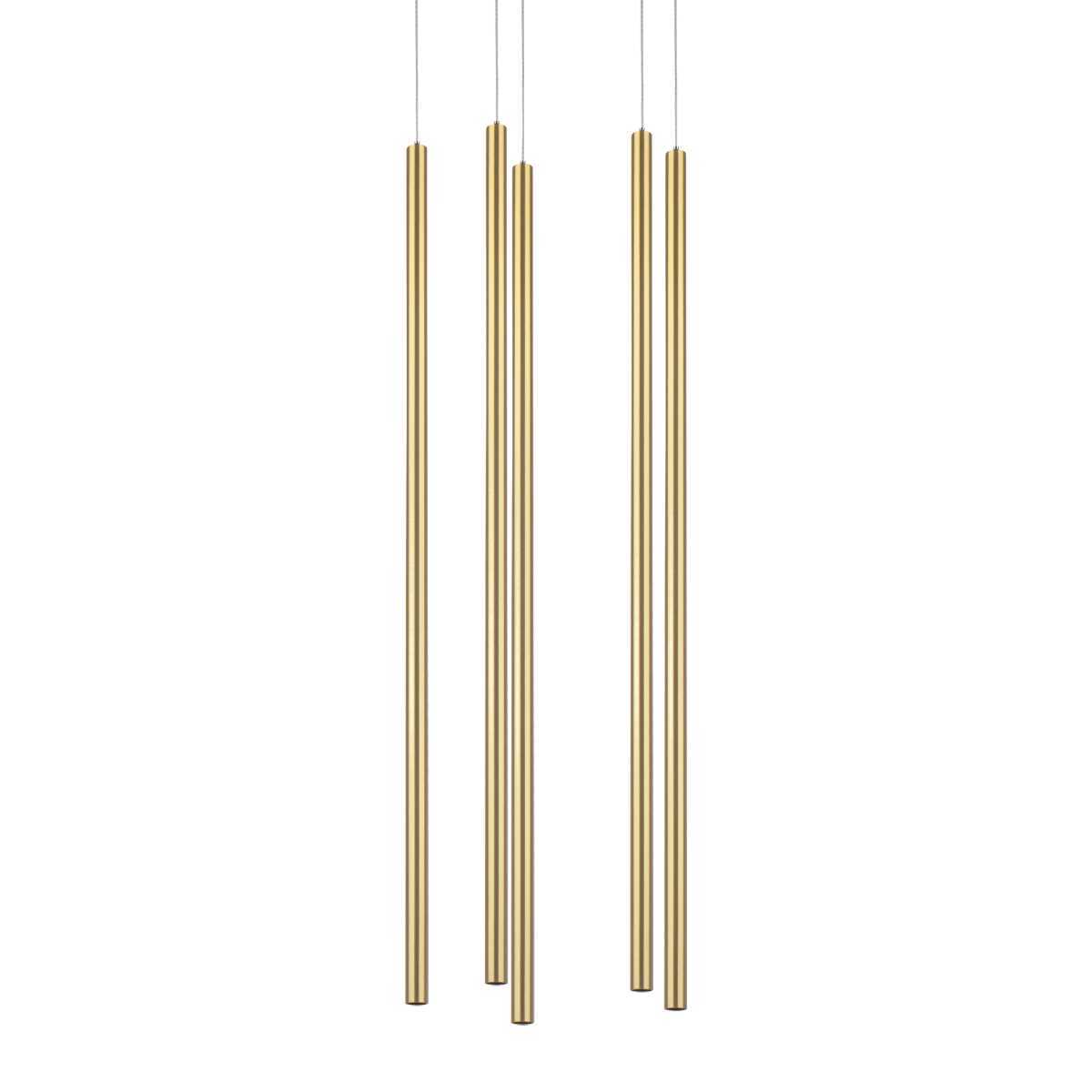 L5T747433 Люстра TUBO LED 25W 1500LM 25G ЗОЛОТО 3000K