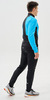 Тренировочная куртка Nordski Advance Light Blue/Black мужская