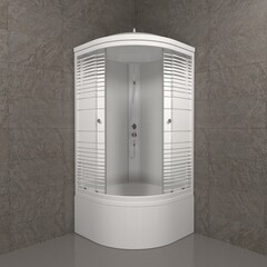 Душевая Кабина Triton Полосы 90*90 Б (ДН4)