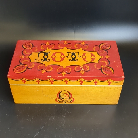 Русское Лото в деревянной коробке. Настольная игра СССР