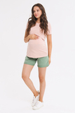 Шорты для беременных 11751 холодная мята