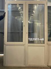 Дверь Пластиковая Б/У 224(в) х 151(ш) (Балконный Блок)