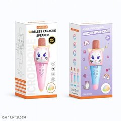 Микрофон Котенок с подсветкой USB +флешка+наушники 24*12