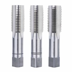 Метчик М30х3,5 (Комплект 3шт) DIN352 HSS-G 6h 125мм a=18 H-Tools 230300HT