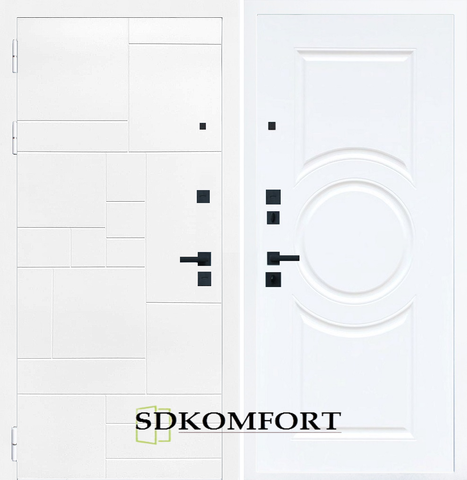 Белый матовый