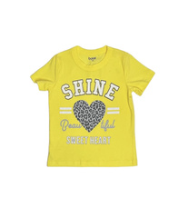 001_БК24 Футболка кор.рукав д/д, желтый