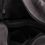 Сумка Саломея 357 македония серый + черный