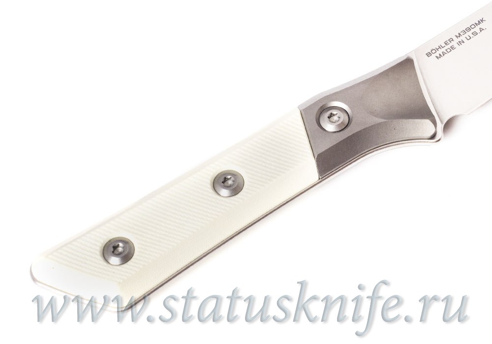 Нож Microtech Kitchen Boning Bolster G-10 3100B-10IV Ivory