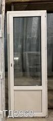 Дверь балконная пластиковая Б/У 2070(в) x 750(ш)