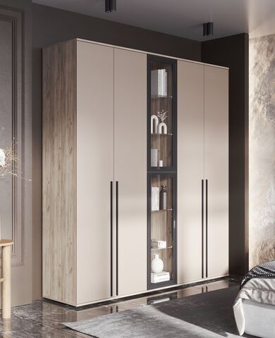 Комплект шкафов Норд №2 Кашемир, Дуб Крафт серый