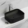 Ceramica Nova Element CN6052MB Умывальник чаша накладная прямоугольная, 50.5x38, цвет: чёрный матовый